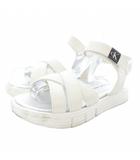 Kids スポーツサンダル ストラップ 33 20cm 白 ホワイト /SR