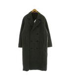 オーラリー AURALEE A25AC01HD 25AW SHETLAND WOOL DOUBLE CLOTH COAT コート チェスター アウター ロング ウール 4 M グレー /NR ■OS ■SH
