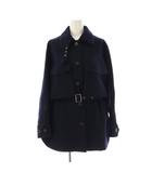 チノ CINOH W Face Big Pocket Jacket  シャツジャケット ベルト付き 36 ネイビー /DF ■OS