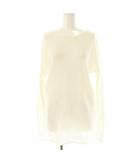 ドゥーズィエムクラス DEUXIEME CLASSE コットンワッフルカットソー Tシャツ 長袖 ホワイト /ES ■OS