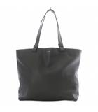 ジョルジオアルマーニ GIORGIO ARMANI トートバッグ ハンドバッグ レザー グレー /YO8