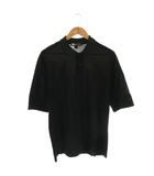ワイスリー Y-3 U NEW CLASSIC POLO ポロシャツ 五分袖 L 黒 ブラック /AT ■OS ■AD