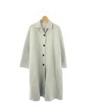 マルニ MARNI ステンカラーコート アウター ウール カシミヤ混 36 水色 /NR ■OS