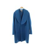 ファセッタズム FACETASM ビックシルエットワイドコート アウター 総裏地 ウール 4 ブルー PIPPA-CO-M04 /DO ■OS ■SH