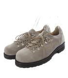 バーニーズニューヨーク BARNEYS NEW YORK トレッキングシューズ ローカット ピッグスエード 8 グレー /YO22