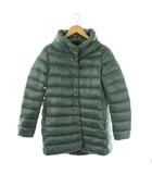 ヘルノ HERNO PI0505DIC ICONICO ダウンジャケット アウター スナップボタン ナイロン 42 グリーン /NR ■OS