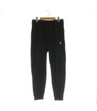 アディダス adidas AEROREADY テーパードパンツ トラックパンツ ジョガーパンツ 裏起毛 L ブラック /MY ■OS