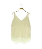 ノーブル NOBLE 22AW サテンキャミソール ヴィンテージ加工 ホワイト /MY ■OS