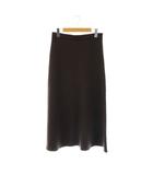チノ CINOH ニットスカート フレアスカート ロング ドゥーズィエムクラス取扱い F ブラウン /DF ■OS