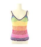 ヒステリックグラマー HYSTERIC GLAMOUR ニットスパンコールキャミソール プルオーバー F マルチカラー /NR ■OS