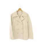 グレースクラス GRACE Class 25SS ラムレザーPコート ダブル 36 キナリ /HK ■OS