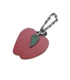 エルメス HERMES リンゴ アップル チャーム キーホルダー 赤 レッド /SR