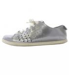 ツインズ ローカットスニーカー レザー 39 シルバー色 /SR