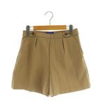 ブルーレーベルクレストブリッジ BLUE LABEL CRESTBRIDGE チノショートパンツ タック 36 ベージュ /MY ■OS