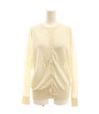 イエナ IENA 23SS リネンクルーネックカーディガン ニット アイボリー /DF ■OS