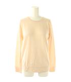 エブール ebure シルクブレンドハイゲージニット プルオーバー ピンクベージュ /DF ■OS