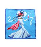 フェイラー FEILER アニュアルバージョン ウォッシュタオル ハンカチ ハンドタオル マルチカラー 水色 白 ホワイト ピンク 2017 /RI ■OS