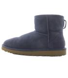 アグ オーストラリア UGG australia クラシックミニ CLASSIC MINI II ムートンブーツ ショート 24cm 紺 ネイビー 5854 /SR