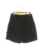 ボーダーズアットバルコニー BORDERS at BALCONY サイドポケットショートパンツ 36 ブラック /DF ■OS ■SH