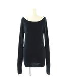 アパルトモン ドゥーズィエムクラス L'Appartement DEUXIEME CLASSE ボートネック RIB KNIT ニット セーター 長袖 ネイビー /HK ■OS