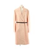 ジルサンダー JIL SANDER 24SS J03AA0154 Belted coat コート アウター チェスター ロング ウール 36 ピンク /NR ■OS ■SH