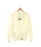 パーリーゲイツ PEARLY GATES ロゴ パーカー フーディー ニット 0 ホワイト /DF ■OS