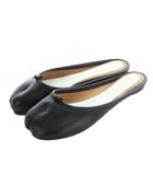 メゾンマルジェラ 22 Maison Margiela 22 TABI MULE 足袋 ミュール サンダル 37 24.0cm 黒 ブラック S58WX0004 /MI ■OS