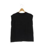 マッキントッシュ MACKINTOSH 23SS CRECA ノースリーブTシャツ 8 黒 ブラック /AG ■OS