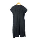 リリーブラウン Lily Brown チャイナシャツワンピース シャツワンピース ワンピース 麻混 F ブラック■FY