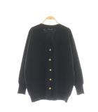 アパルトモン ドゥーズィエムクラス L'Appartement DEUXIEME CLASSE 22SS Knit Cardigan ニットカーディガン Vネック ブラック /CX ■OS