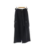 ルーニィ LOUNIE カーゴパンツ ワイド 36 ネイビー ベルト付き /CX ■OS