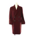 ビューティフルピープル beautiful people ウールロングコート ダブルコート アウター 34 ボルドー /DF ■OS ■SH