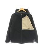 インヘリット INHERIT ナイロンジャケット フードジャケット M ブラック /DF ■OS