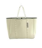 ステイトオブエスケープ STATE OF ESCAPE トートバッグ パンチング 白 ホワイト 黒 ブラック /MI ■OS