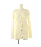 ミューズ ドゥーズィエム クラス MUSE de Deuxieme Classe 25SS DINER RIB Vネックカーディガン ニット 長袖 アイボリー /NR ■OS