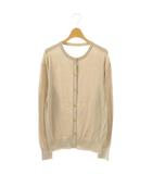 ドゥーズィエムクラス DEUXIEME CLASSE neo beauty カーディガン ニット 長袖 金ボタン ベージュ /DO ■OS