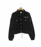 ナイキ NIKE AIR WOVEN MOD CROP JACKET ジャケット ショート丈 XL ブラック /HK ■OS