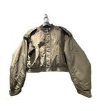 ザラ ZARA MA-1 ボンバージャケット 長袖 M カーキ ■FY