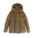 トラディショナルウェザーウェア Traditional Weatherwear ダウンジャケット フード ジップアップ ブラウン /MY ■OS