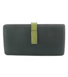 ロエベ LOEWE バーティカル ウォレット ラージ 長財布 二つ折り アナグラム レザー カーキ C660S40X01 /YO12 ■OH