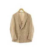 ジュンミカミ JUN MIKAMI ダブルジャケット テーラードジャケット ベージュ /DF ■OS