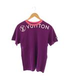 ルイヴィトン LOUIS VUITTON LVサークル ロゴ Tシャツ カットソー 半袖 XS パープル RW212W UOL FLTS12 /HK ■OS