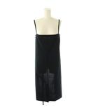 エムエムシックス メゾンマルジェラ MM6 Maison Margiela スリップドレス ワンピース キャミソール ロング ストライプ 40 紺 /NR ■OS ■SH
