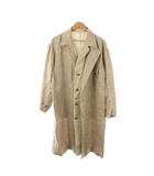 ワイズ Y's ヨウジヤマモト 24SS LINEN TWEED DOUBLE LAYERED COAT コート ロング リネン グレージュ /DO ■OS