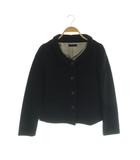 ドゥーズィエムクラス DEUXIEME CLASSE ラメジャケット ショートコート ウール ネイビー /MY ■OS