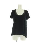 サカイラック sacai luck 切替デザインTシャツ 半袖 Uネック 1 ブラック /MY ■OS