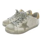 SUPERSTAR USED加工 スニーカー ロゴ 36 白 ホワイト グレー /SR