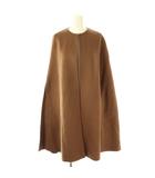 マディソンブルー MADISONBLUE ウール ケープコート ポンチョ 1 ブラウン /ES ■OS