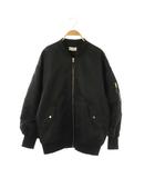 プラステ PLST MA-1ブルゾン ジャケット 中綿 S ブラック /HK ■OS