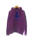イザベル マラン エトワール ISABEL MARANT ETOILE フロッキーロゴプルオーバースウェット パーカー コットン 34 紫 19A042E /NR ■OS